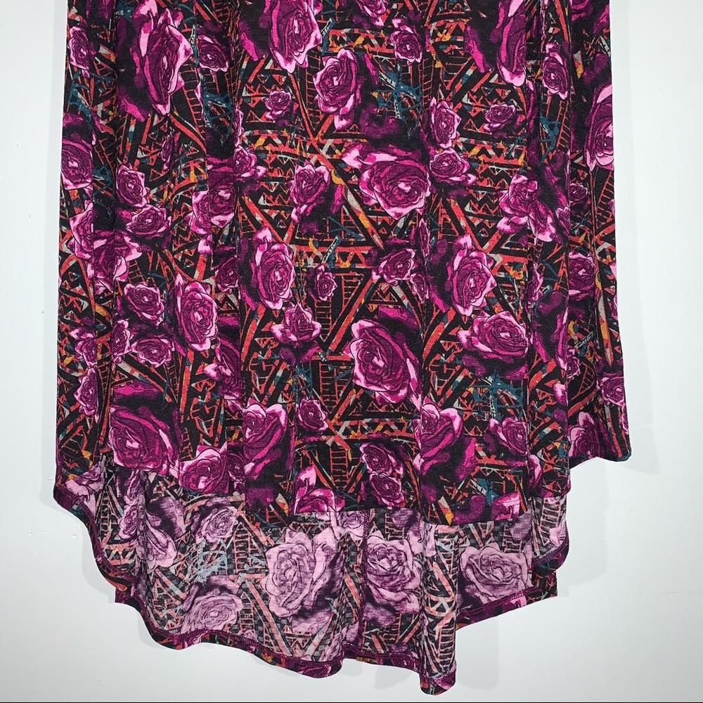 LuLaRoe size Small high low hem short sleeve dress - Picture 5 of 8